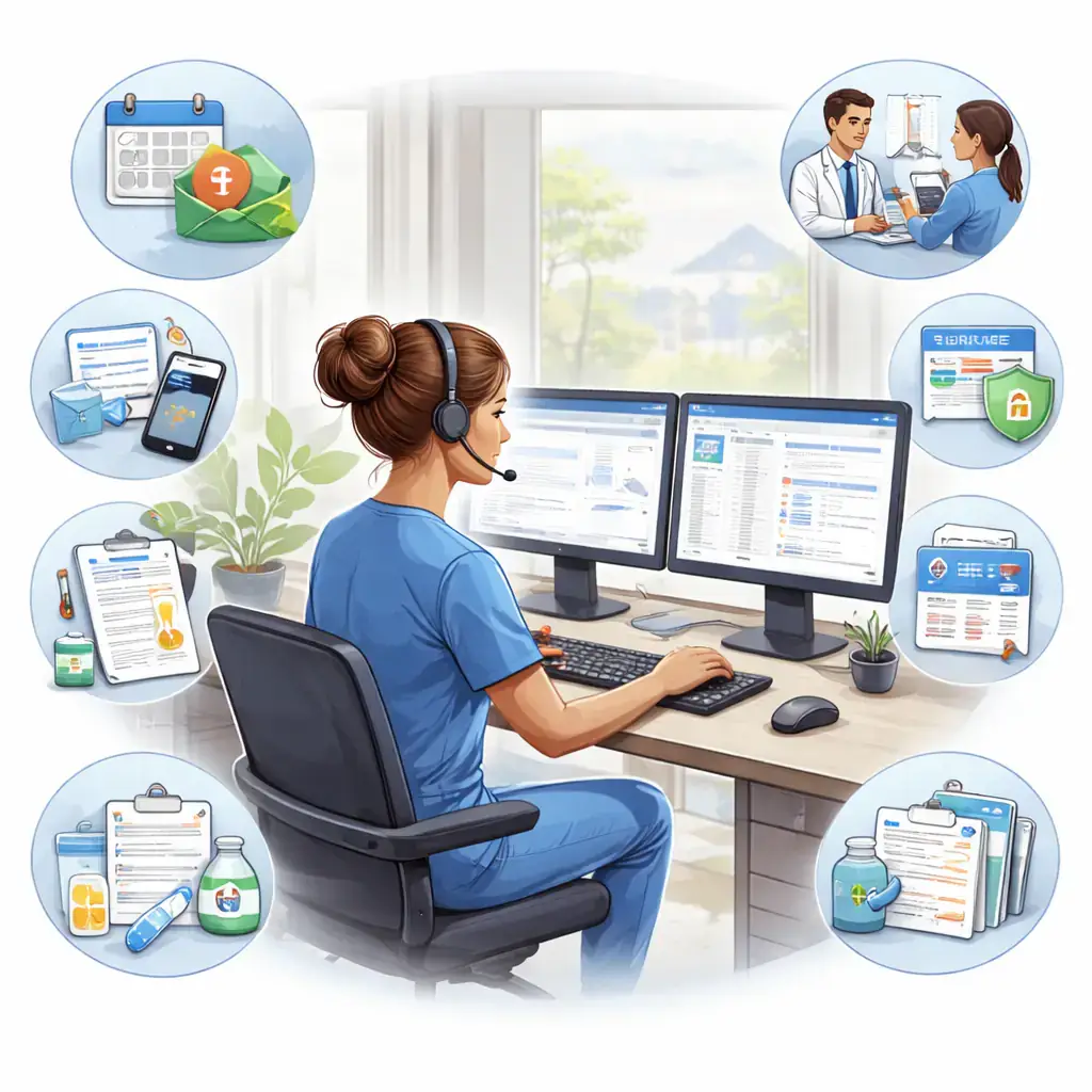 What a Medical Virtual Assistant Actually Does