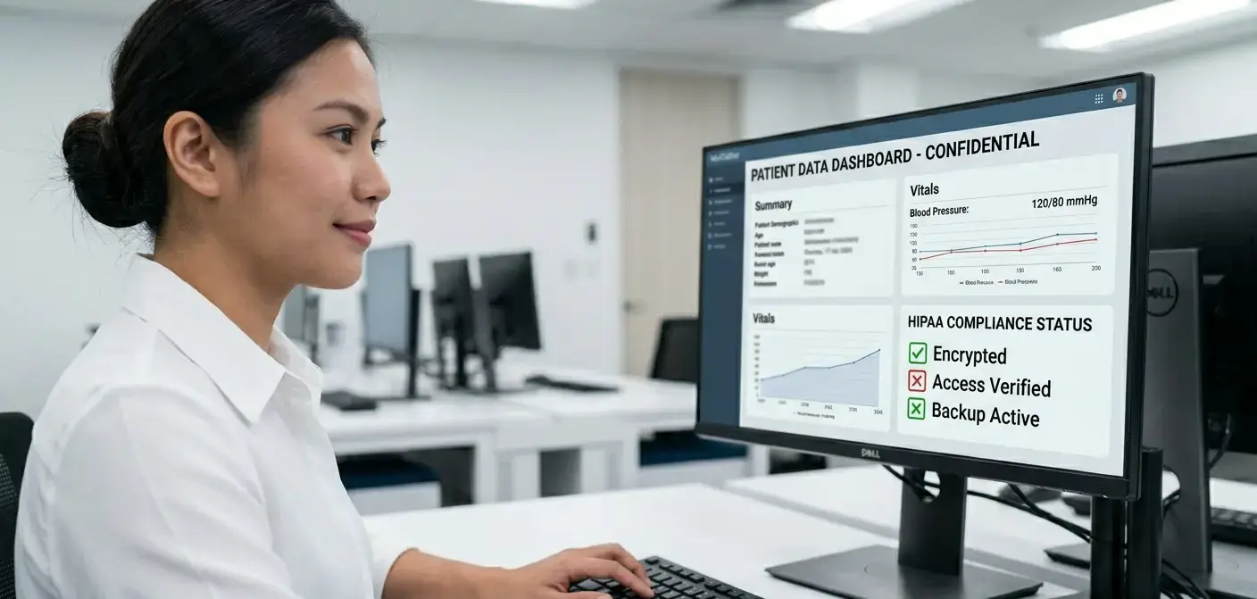Medical virtual assistant supporting a busy clinic team with scheduling and documentation from a remote HIPAA-compliant office