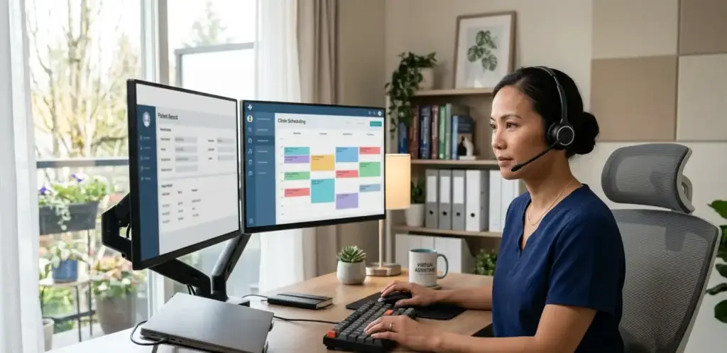 medical virtual assistant services